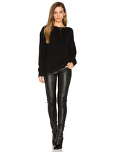 Load image into Gallery viewer, Knitting Backless Round-neck Long Sleeves Sweater Tops