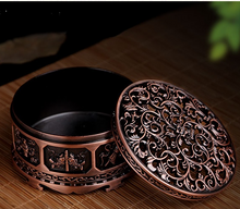 Load image into Gallery viewer, All-metal cloisonne enamel Tibetan incense burner