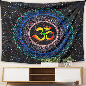 Star constellation Datura tapestry background wall decorative cloth tapestry