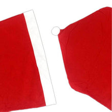 Load image into Gallery viewer, New Santa Red Hat Chair Covers Christmas Decorations Dinner Chair Xmas Cap Chair Backrest Deco Coating Home Decoration