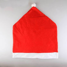 Load image into Gallery viewer, New Santa Red Hat Chair Covers Christmas Decorations Dinner Chair Xmas Cap Chair Backrest Deco Coating Home Decoration