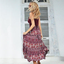 Load image into Gallery viewer, Bohemia Print Beach Skirt For Women