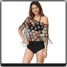 Load image into Gallery viewer, 2018 New Hollow Tassel Beach Bikini Cover Up