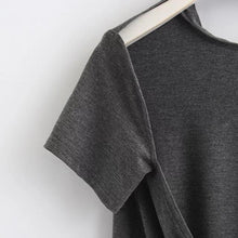 Load image into Gallery viewer, 2018 new arrival Women sexy Leak back hanging neck T-Shirt