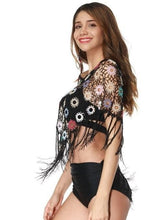 Load image into Gallery viewer, 2018 New Hollow Tassel Beach Bikini Cover Up