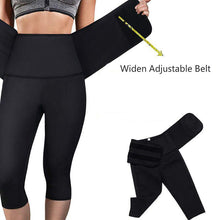 Load image into Gallery viewer, Pressurised Waistband Sweatpants Fitness Yoga Pants Ladies 7 Minutes Fast Dry Sports Clothes Long Pants Sweating Pant