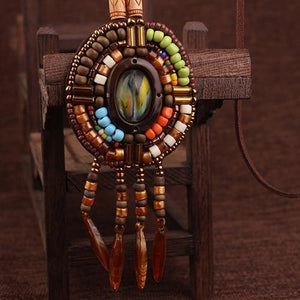6 Designs Fashion handmade braided vintage Bohemia necklace women Nepal jewelry,New ethnic necklace leather necklace