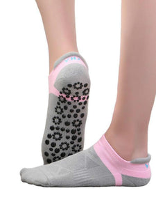 Women Sports Fitness Yoga Socks Round Head Cotton Non-Slip Breathable Sports Socks Ventilation Pilates Ballet Socks Dance Sock