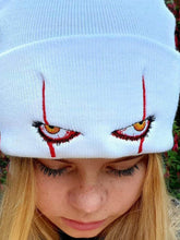Load image into Gallery viewer, Pennywise scary eyes  hat warm cover hip hop Hat Wool Hat