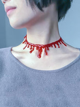 Load image into Gallery viewer, Halloween Decoration Horror Blood Drip Vampire Necklace