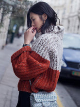 Load image into Gallery viewer, Casual Split-Joint High Neck Sweater