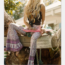 Load image into Gallery viewer, Sexy Snake Pattern Bell-bottoms Casual Pants