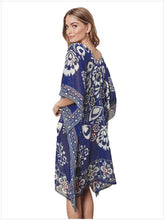 Load image into Gallery viewer, Print Chiffon Loose Beach Bikini Cover Up