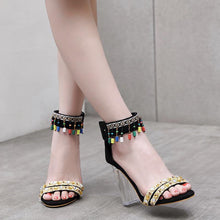 Load image into Gallery viewer, 2018 Fashion Summer High Heel Sandals