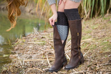 Load image into Gallery viewer, Boot cuff thick short-sleeved thick thick bamboo knit wool yarn socks - 5