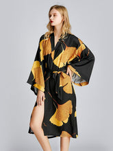 Load image into Gallery viewer, New style pajamas women&#39;s spring and summer Nightgown medium length plus size bathrobe morning gown household clothes