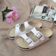 Load image into Gallery viewer, New Summer Casual Comfort Flat Heel Cork Slippers Sandals