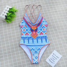 Load image into Gallery viewer, New Ladies One-piece Ethnic Swimwear