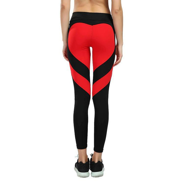 Stitching Yoga Leggings hip lifting high waist Leggings women