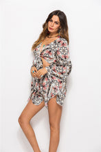 Load image into Gallery viewer, Casual Beach Holiday Print V-Neck Jumpsuit