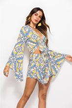 Load image into Gallery viewer, Casual Beach Holiday Print V-Neck Jumpsuit
