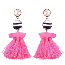 Load image into Gallery viewer, New arrival selectable silk tassel metal beads cap charm for bohemia style Xmas party