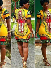 Load image into Gallery viewer, Vintage Mini hippie Plus Size Boho Women Casual Clothing