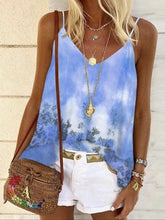 Load image into Gallery viewer, Women&#39;s Summer Flower Print Loose Camisole Top