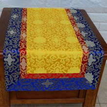 Load image into Gallery viewer, Tibetan teaching tablecloth Buddha tablecloth Tibetan decoration home Buddha hall layout tablecloth