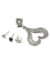 Load image into Gallery viewer, 4PCS Multi Shape Alloy Earring Accessories