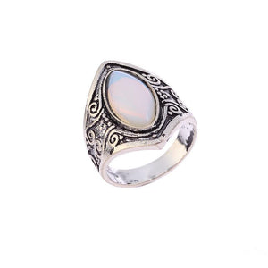 Vintage Moonstone Exaggerated Ring Jewelry