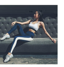Load image into Gallery viewer, European and American high waist yoga pants women new women&#39;s yoga fitness pants running outdoor sports pants