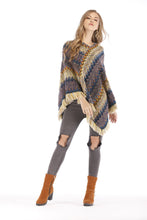Load image into Gallery viewer, Knit Autumn Winter Tassel Outwear Sweater Tops