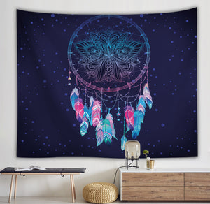 Dream Catcher Series Background Wall Custom Hanging Cloth and Small Fresh Tapestry Decorative Painting.