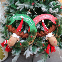 Load image into Gallery viewer, Christmas Household Items Rattan Ring Garland