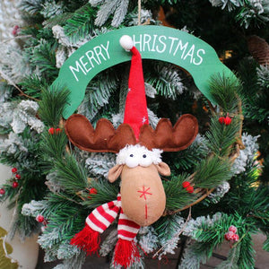 Christmas Household Items Rattan Ring Garland