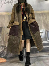Load image into Gallery viewer, Corduroy Casual Loose Plus Size Jacket Outwear