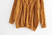 Load image into Gallery viewer, Casual Loose Turtleneck Solid Color Pullover Sweater Jumper