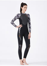 Load image into Gallery viewer, Diving suit one-piece diving suit female snorkeling surfing jellyfish suit thickened warm winter swimsuit