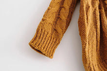 Load image into Gallery viewer, Casual Loose Turtleneck Solid Color Pullover Sweater Jumper