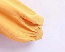 Load image into Gallery viewer, Human Cotton Crepe Lace Bohemian Retro Stitching Openwork Pullover Loose Blouse