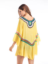 Load image into Gallery viewer, Three Colors Large size fashion loose women Bohemia style cotton in the long section of the shirt