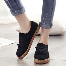 Load image into Gallery viewer, Suede Slip On Soft Loafers Lazy Casual Flat Shoes For Women