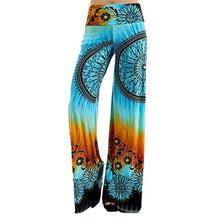 Load image into Gallery viewer, Women&#39;s Daily Casual Print Stretchy Wide Leg Lounge Long Pants