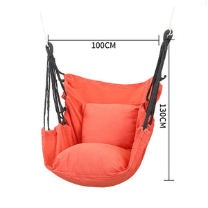 Canvas Hanging Chair Student Dormitory Home Swing Chairs Modern  Living Room Decoration Hange Chair Washable Simple Solid Color
