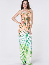 Load image into Gallery viewer, Casual Female Dress Plus Size Woman Dress Max Sleeveless O-neck Vestido Printing
