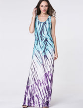 Load image into Gallery viewer, Casual Female Dress Plus Size Woman Dress Max Sleeveless O-neck Vestido Printing