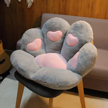 Load image into Gallery viewer, Chair Cushions, Cute Cat Paw Shape Plush Seat Cushions for Home Office Hotel Café New Style 2021
