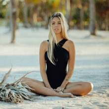 Load image into Gallery viewer, Cross Halter One Piece Swimsuit