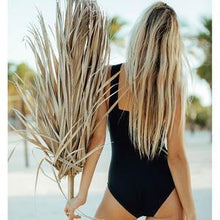 Load image into Gallery viewer, Cross Halter One Piece Swimsuit